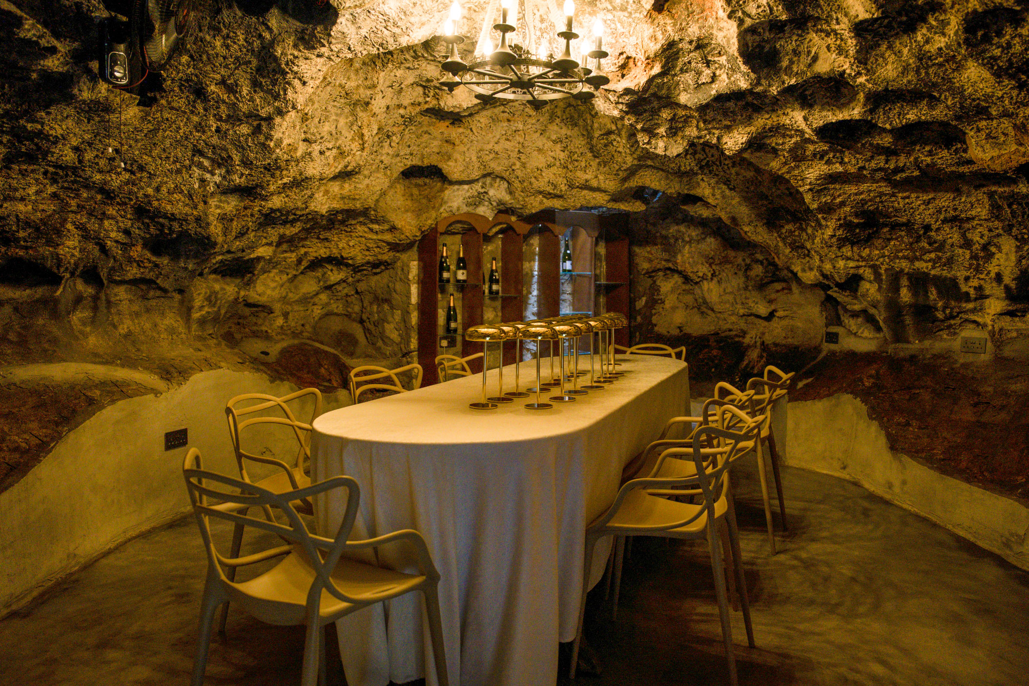 Dining and cocktails at The Cave Watamu